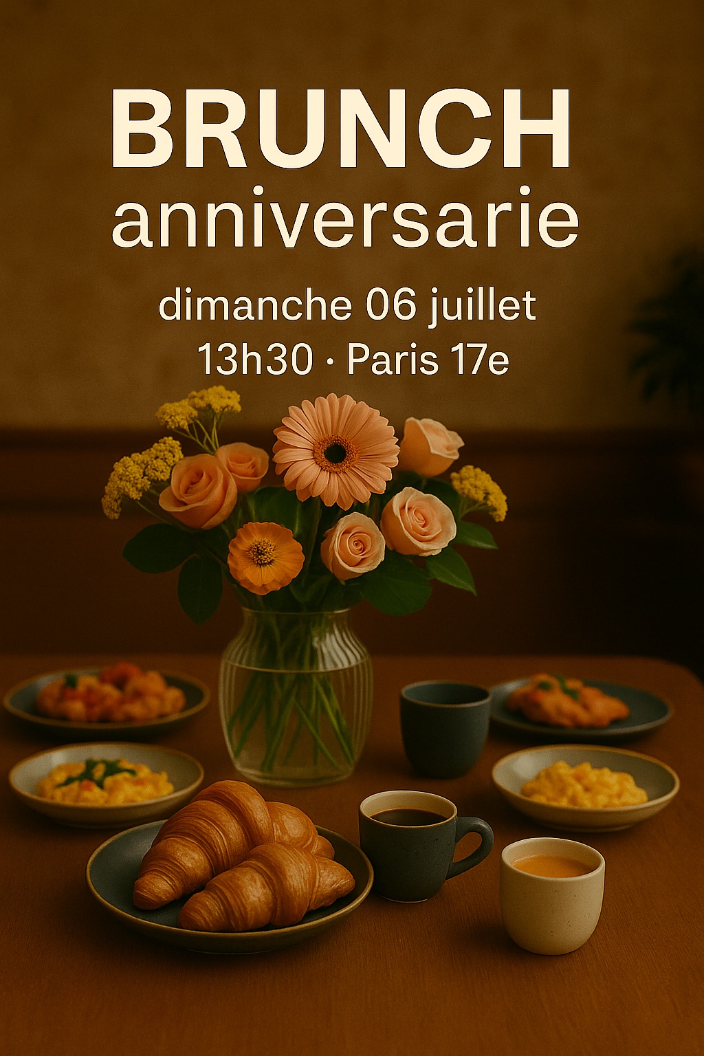 brunch anniversaire